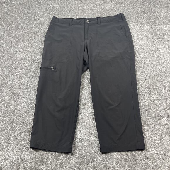 Patagonia Pants - Patagonia Hiking Pants Womens 12 Happy Hike Cropped Stretchy‎ Zip Pocket